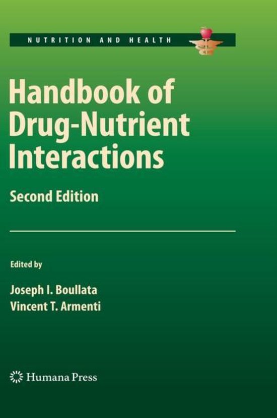Nutrition and Health- Handbook of Drug-Nutrient Interactions - cover