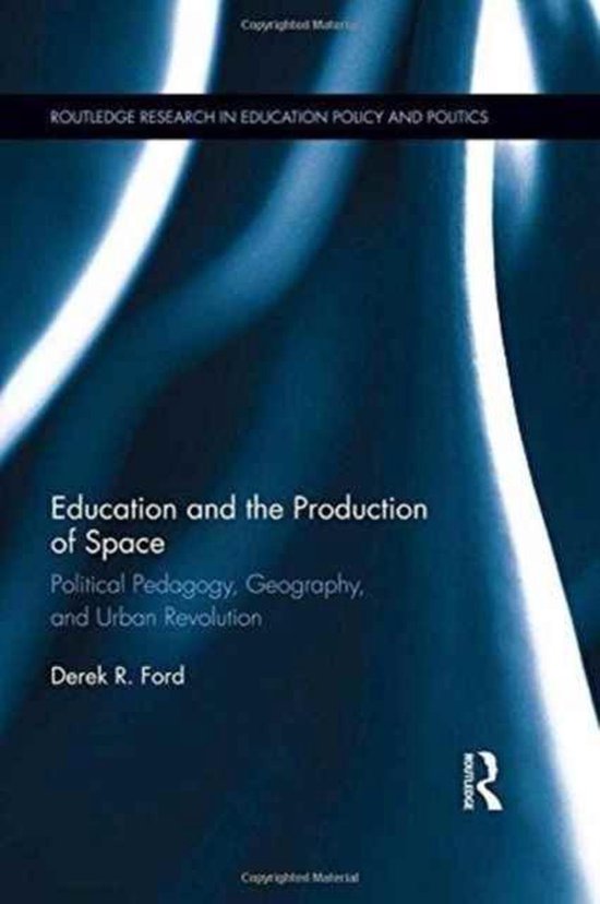 Education and the Production of Space - cover