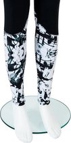 Zwangerschaps sportlegging zwart / wit