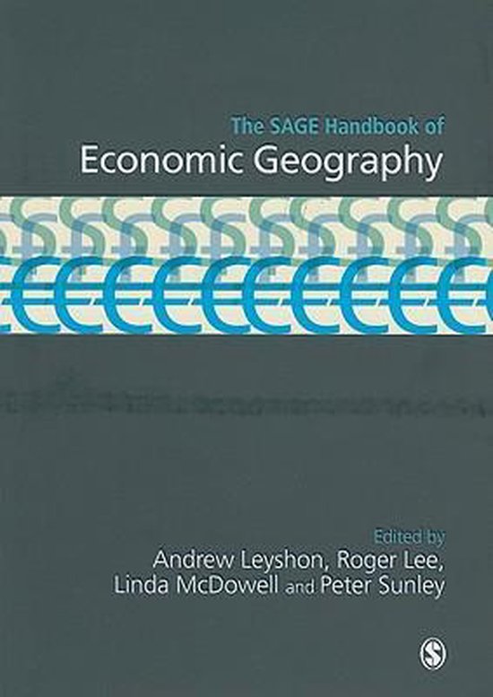 The SAGE Handbook of Economic Geography - cover