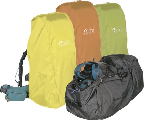 Active Leisure Regenhoes/flightbag voor backpack - tot 55 liter - Geel |  bol.com
