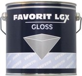 Drenth-Favorit LGX-Gloss-Ral 7021 Zwartgrijs Zwart, Grijs - 2,5 liter- Lakverf - Dekkend - Buiten - Hoogglans -
