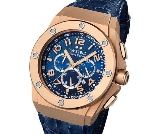 TW Steel CEO Tech Kivanc CE4003 Horloge 44 mm Blauw bol