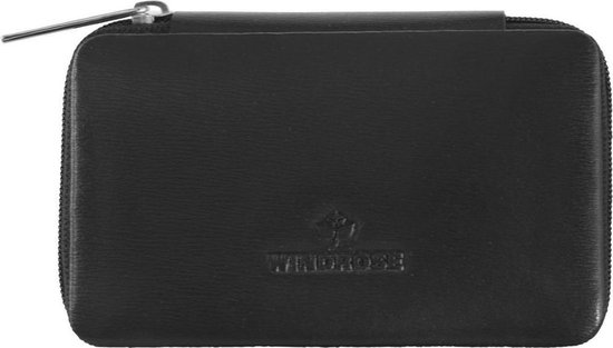 WINDROSE Cuir Set de manucure Ambiance Manicure Set Black Noir