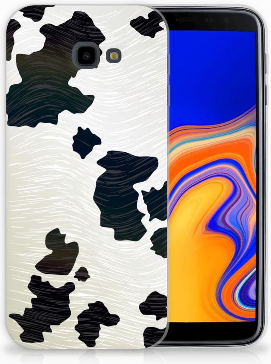 Samsung Galaxy J4 Plus (2018) TPU Hoesje Koeienvlekken