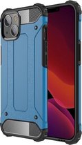 Magic Armor TPU + pc-combinatiehoes voor iPhone 13 (blauw)