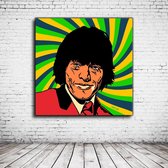 Pop Art Brian Jones Poster - 90 x 90 cm Fotopapier Mat 180 gr - Popart Wanddecoratie