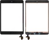 Touchscreen Digitizer-glas + IC-chip + bedieningsflexmontage voor iPad mini en iPad mini 2 (zwart)