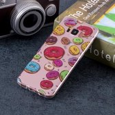 Zachte TPU-hoes voor Galaxy S8 (donutpatroon)