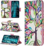 Voor Huawei Mate 30 Pro Gekleurde Tekening Horizontale Leren Flip Case met Houder & Kaartsleuven & Portemonnee (Life Tree)