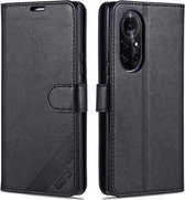 Voor Huawei nova 8 Pro 5G AZNS Schapenvacht Textuur Horizontale Flip Leren Case met Houder & Kaartsleuven & Portemonnee (Bruin)