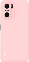 Voor Geschikt voor Xiaomi Redmi K40 / K40 Pro / K40 Pro + IMAK UC-2-serie Schokbestendige volledige dekking Zachte TPU-hoes (roze)