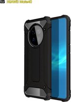 Voor Huawei Mate 40 Magic Armor TPU + pc combinatiehoes (zwart)