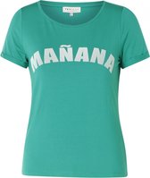 IVY BEAU Francesca T-shirt - Green - maat 38