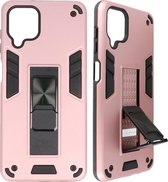 Wicked Narwal | Stand Hardcase Backcover voor Samsung Samsung Galaxy A12 Roze