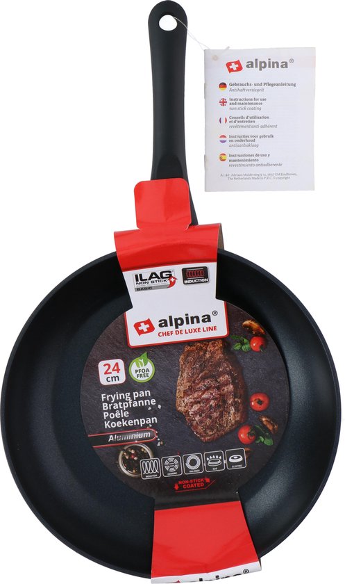 FMprofessional Resist Pan Van Aluminium 24 Cm Braadpan Met Hoogwaardige Antiaanbaklaag Geschikt Voor Alle Warmtebronnen Ook Inductie Ca 24 5 X 46 8 10 5 2105418405 FMprofessional Resist Pan Van Aluminium 24 Cm Braadpan Met Hoogwaardige Antiaanbaklaag Geschikt Voor Alle Warmtebronnen Ook Inductie Ca 24 5 X 46 8 10 5 2105418405