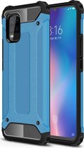 Xiaomi Mi 10 Lite Hoesje - Mobigear - Outdoor Serie - Hard Kunststof Backcover - Blauw - Hoesje Geschikt Voor Xiaomi Mi 10 Lite