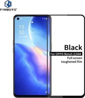 Voor OPPO Reno5 Z / A94 PINWUYO 9H 2.5D Volledig scherm gehard glasfilm (zwart)