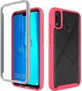 Voor Huawei Y9 (2019) / Y8s Starry Sky Solid Color Series Schokbestendige PC + TPU beschermhoes (rood)