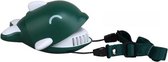 Schuifkabel Hangende nekventilator Luie cartoonventilator Draagbaar opladen Buiten Kleine studentenventilator (groen)