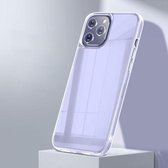 X-level Mirror Series TPU siliconen + spiegel beschermhoes voor iPhone 12/12 Pro (transparant)