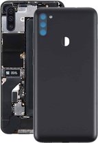 Batterij Back Cover voor Samsung Galaxy M11 SM-M115F (Zwart)