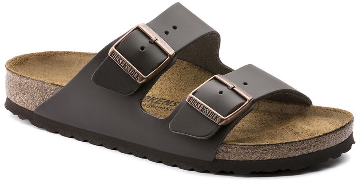 Birkenstock -Dames donker slippers & muiltjes Bruin