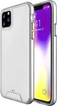 Krasbestendig TPU + acryl Space Case beschermhoes voor iPhone 11 Pro Max (transparant)