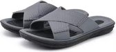 Casual mode strand sandalen slippers voor heren (kleur: grijs maat: 43)