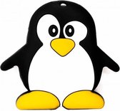 siliconenbijtring pinguïn | bijtring voor baby's | pinguïn