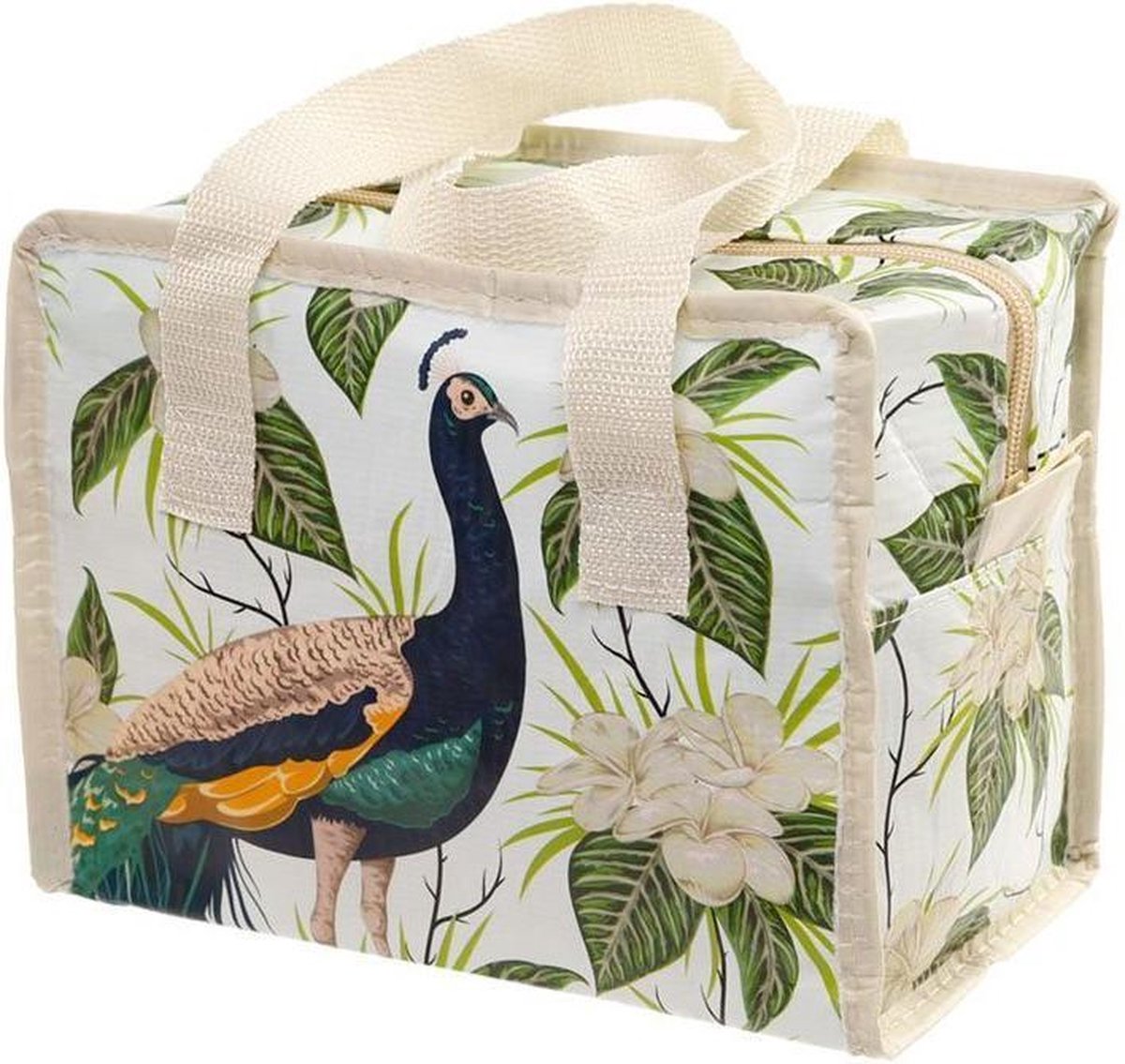 Lunchtas Pauw 20x15x12cm - vervaardigd uit gerecyleerde petflessen