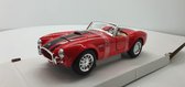 Maisto SHELBY COBRA 427 1965 rood schaalmodel 1:24