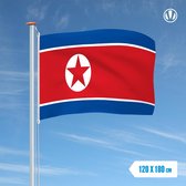 Vlag Noord-Korea 120x180cm