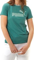 Puma Amplified Graphic Shirt Groen Dames - Maat S