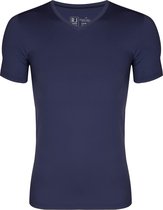 RJ Bodywear Pure Color T-shirt V-hals - donkerblauw -  Maat: M