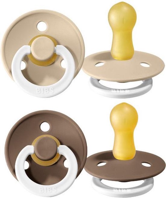 BiBS Colour Pacifier Glow in the Dark Stage 2 Fopspeen 6+ maanden