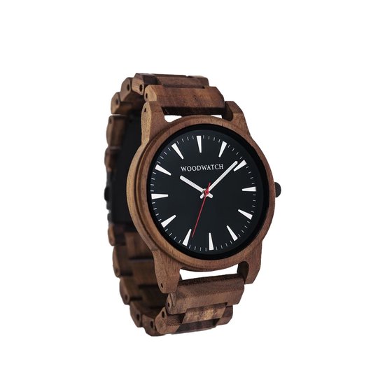 De officiële WoodWatch Aero Acacia Houten horloge heren bol