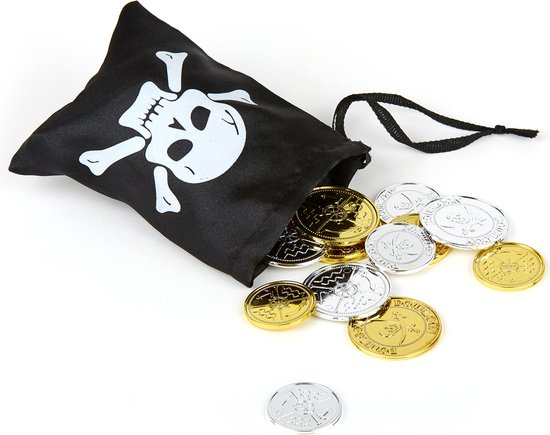 Dressing Up & Costumes | Costumes - Pirate - Pirate Coin Bag