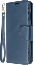 Samsung Galaxy S20 Hoesje - Mobigear - Excellent Serie - Kunstlederen Bookcase - Blauw - Hoesje Geschikt Voor Samsung Galaxy S20