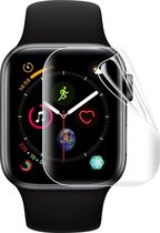 Mobigear Kunststof Ultra-Clear Screenprotector voor Apple Watch SE (40mm)