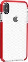 Apple iPhone XS Max Hoesje - Mobigear - Full Bumper Serie - Hard Kunststof Backcover - Rood - Hoesje Geschikt Voor Apple iPhone XS Max