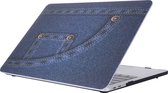 Mobigear - Laptophoes geschikt voor Apple MacBook Pro 15 Inch (2016-2019) Hoes Hardshell Laptopcover MacBook Case | Mobigear Jeans - Model 4 - Model A1707 / A1990