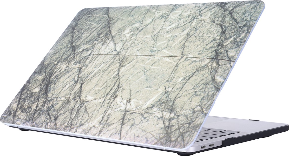 Mobigear - Laptophoes geschikt voor Apple MacBook Pro 13 Inch (2016-2019) Hoes Hardshell Laptopcover MacBook Case | Mobigear Marble - Model 16 - Model A1706 / A1708 / A1989 / A2159