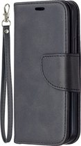 Apple iPhone 12 Mini Hoesje - Mobigear - Excellent Serie - Kunstlederen Bookcase - Zwart - Hoesje Geschikt Voor Apple iPhone 12 Mini