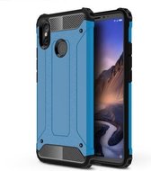 Xiaomi Mi Max 3 Hoesje - Mobigear - Outdoor Serie - Hard Kunststof Backcover - Blauw - Hoesje Geschikt Voor Xiaomi Mi Max 3
