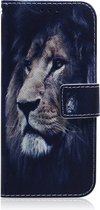 Apple iPhone 11 Pro Hoesje - Mobigear - Design Serie - Kunstlederen Bookcase - Lion - Hoesje Geschikt Voor Apple iPhone 11 Pro