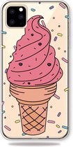 Apple iPhone 11 Pro Max Hoesje - Mobigear - Design Serie - TPU Backcover - Ice Cream - Hoesje Geschikt Voor Apple iPhone 11 Pro Max