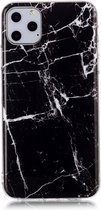 Apple iPhone 11 Pro Hoesje - Mobigear - Marble Serie - TPU Backcover - Zwart - Hoesje Geschikt Voor Apple iPhone 11 Pro