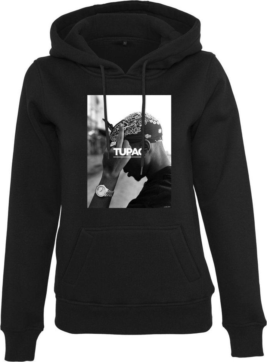 Urban Classics Hoodie/trui -M- 2Pac F*ck the World Zwart