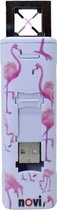 Novi ixnite plasma lighter flamingo